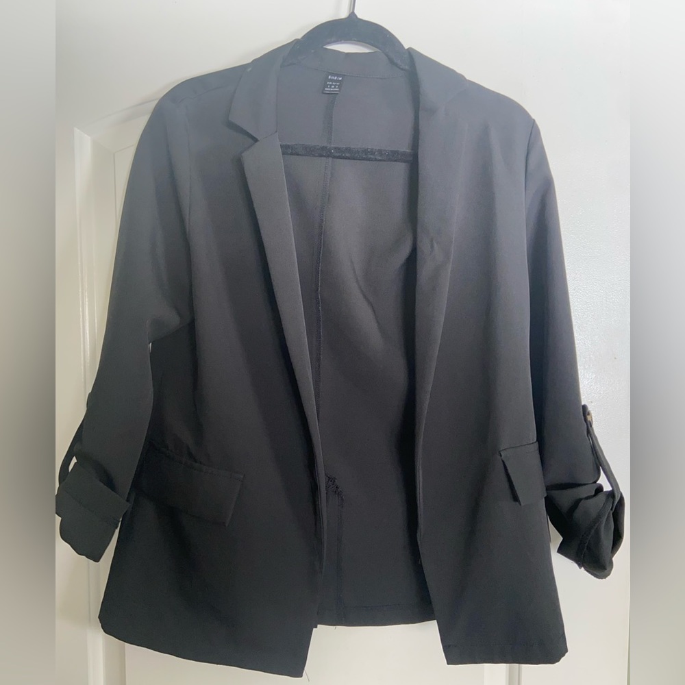Timeless black blazer